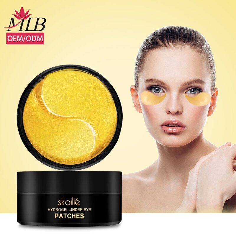 Hydrogel Eye Patch Manufacturer - OEM Skin Care Gold Color Custom