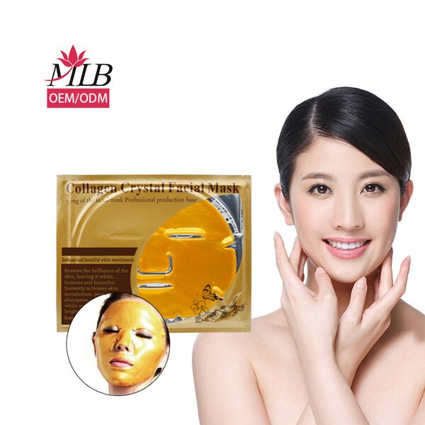 Gold Beauty Facial Mask Manufacturer - OEM Wholesale Logo 24K Cosmetic