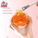 Rose Petal Facial Mask Supplier - OEM MLB Custom Logo Skin Care