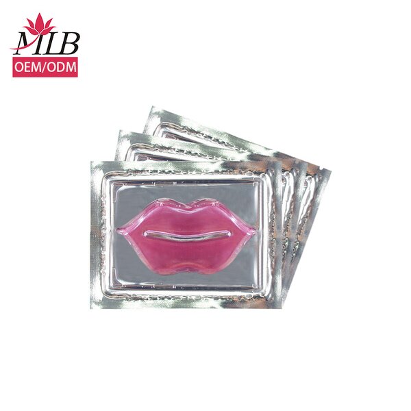 Pink Crystal Lip Mask Supplier - OEM Hydrating Moisturizing Gel Patch