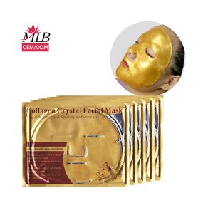Gold Gel Facial Mask Supplier - OEM 24K Pure Whitening Crystal