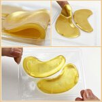Golden Hydrogel Eye Mask Factory - OEM Wholesale Private Label Hydrating