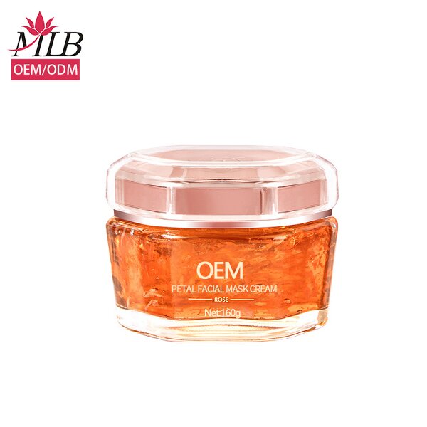 Rose Petal Facial Mask Supplier - OEM MLB Custom Logo Skin Care