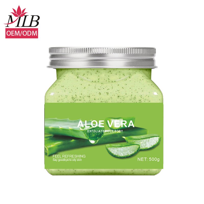 Aloe Vera Body Scrub Supplier - OEM Wholesale 500g Private Label