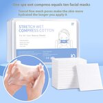 Cotton Pads Factory - OEM/ODM Thin Nose Opening Stretchable Wet Compress