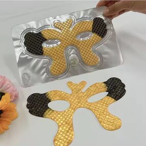 Eye Patch Manufacturer - OEM Vegan Butterfly Crystal Vitamin C Infused