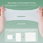 Cotton Pads Factory - OEM/ODM Thin Nose Opening Stretchable Wet Compress