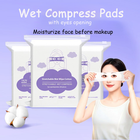 Cotton Pads Supplier - Customized Cosmetic Hydrating Eye Opening Stretchable