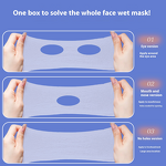 Wet Compress Towel Supplier - Customized Three-in-One Hydrating Eye Nose