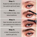 Eyebrow Gel Manufacturer - Biotin Cruelty Free Eyebrow Glues 2 in 1 Sculpting