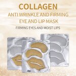 Gold Collagen Patches Supplier - OEM Deep Moisturizing Eye Lip Mask