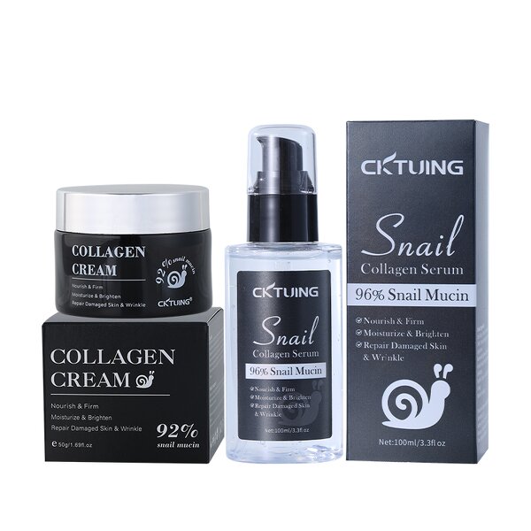 Snail Mucin Skin Care Set Manufacturer - OEM Collagen Korean 96% Hydrating