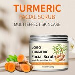 Turmeric Facial Scrub Factory - OEM Private Label Natural Deep Cleansing