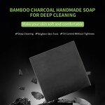 Bamboo Charcoal Soap Factory - OEM Deep Cleansing Plant Extract