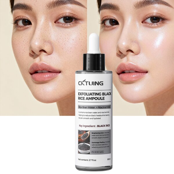 Black Rice Serum Supplier - OEM All Skin Types Korean Skin Care