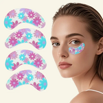 Reusable Silicone Eye Patches Factory - OEM Pink Custom Logo Caffeine