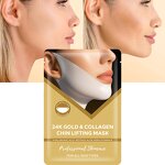 24k Gold Lifting Mask Manufacturer - OEM Hyaluronic Acid Neck Firming