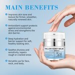 Beef Tallow Cream Factory - OEM Organic Body Moisturizer Blue