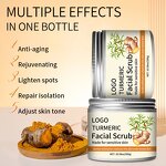 Turmeric Facial Scrub Factory - OEM Private Label Natural Deep Cleansing