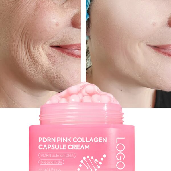 PDRN Face Cream Factory - OEM Salmon Dna Pink Moisturizing