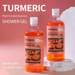 Turmeric Shower Gel Supplier - OEM Organic Deep Cleansing Skin Care