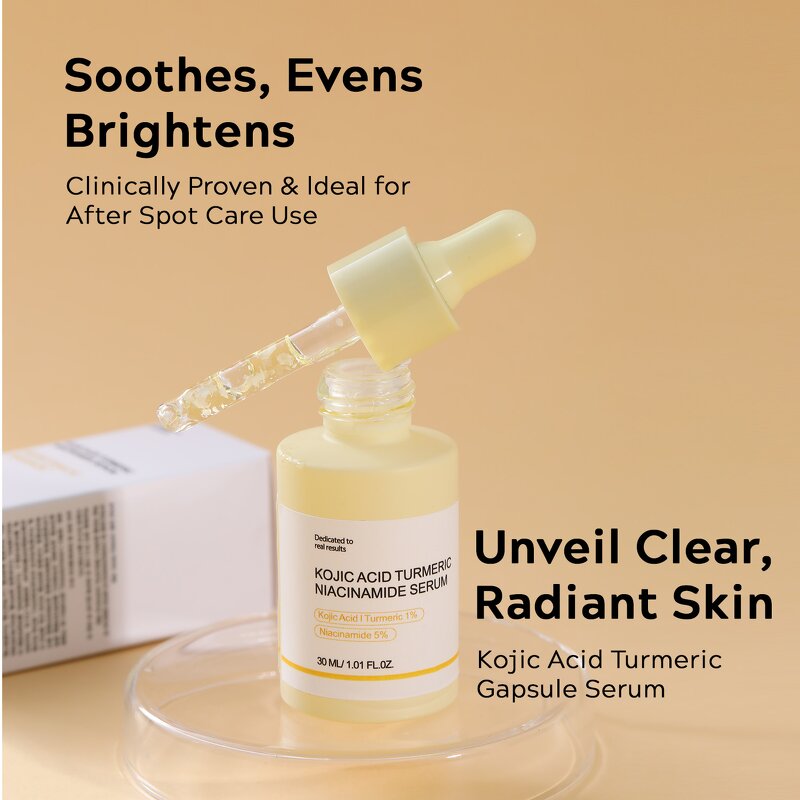 Kojic Acid Serum Factory - OEM Wholesale Whitening Vitamin C