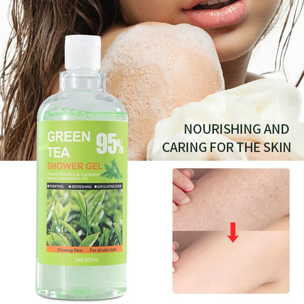 Green Tea Body Wash Supplier - OEM Wholesale Gentle Cleansing Organic