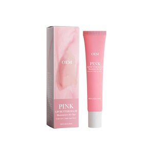 Lip Butter Balm Supplier - OEM Private Label Pink Natural Instant Moisturizing Nourishing