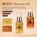 Body Shimmer Oil Factory - Dr Vanbsy Lightening with Vitamin C E Jojoba Oil