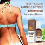 Tanning Mousse Factory - Dark Self Tan Foam Sunless Tanner for All Skin Tones