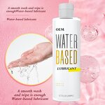 Sex Lubricant Manufacturer - Private Label Water-Based Natural Non-Staining