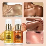 Body Shimmer Oil Factory - Dr Vanbsy Lightening with Vitamin C E Jojoba Oil