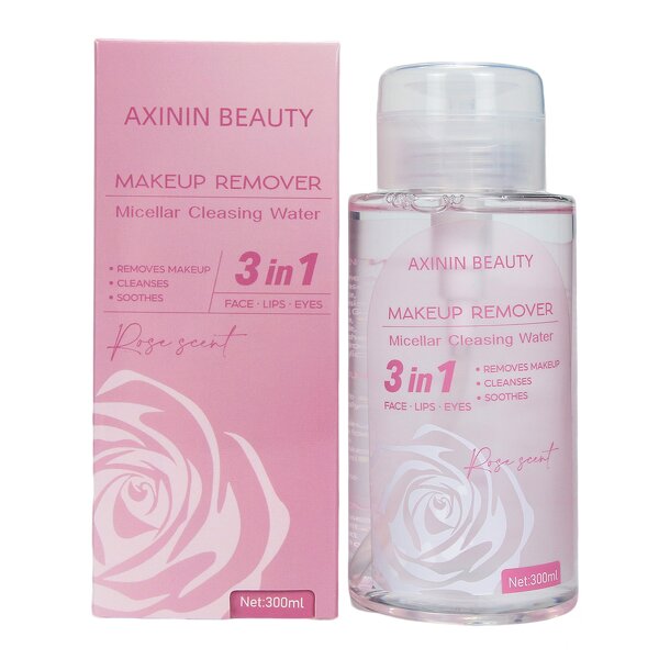 Micellar Water Manufacturer - OEM 300ml Rose Moisturizing Makeup Remover Normal