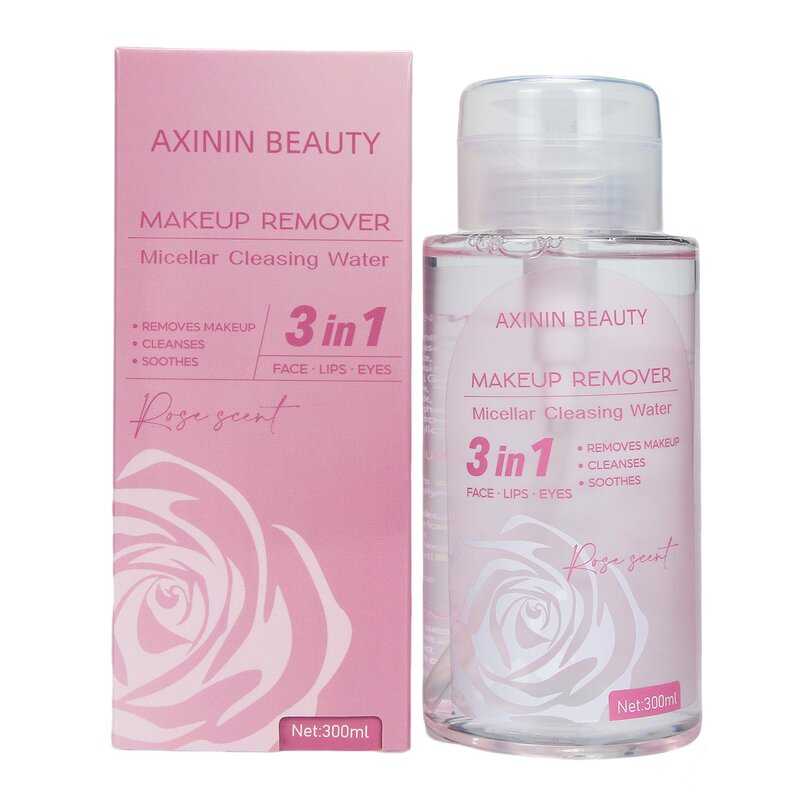 Micellar Water Manufacturer - OEM 300ml Rose Moisturizing Makeup Remover Normal