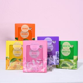 Foot Bath Salt Set Manufacturer - OEM 4 Steps Exfoliating Moisturizing Whitening
