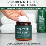 Hair Mask Manufacturer - OEM Tea Tree Oil Lavender Scented Moisture