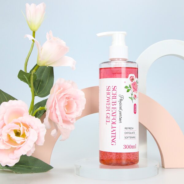 Shower Gel Manufacturer - OEM Rose Hydrogel Hyaluronic Acid Moisturizing