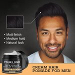 Hair Pomade Manufacturer - OEM 120g Biotin Keratin Argan Oil Men Medium Hold