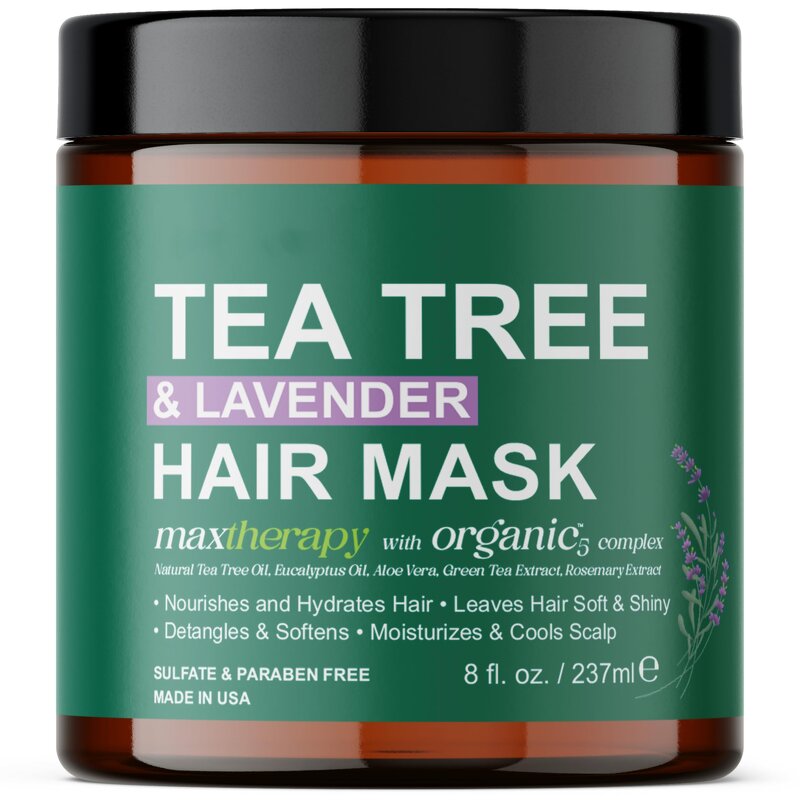 Hair Mask Manufacturer - OEM Tea Tree Oil Lavender Scented Moisture