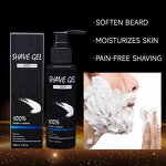 Shaving Gel Manufacturer - OEM 100ml Organic Soothing Anti Inflammatory Men