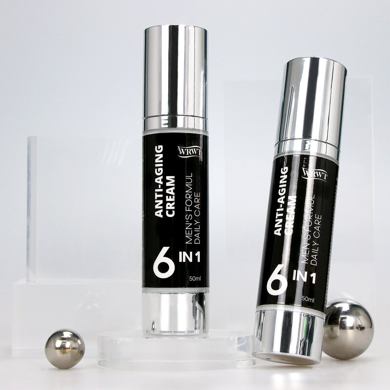 Men Face Cream Manufacturer - OEM 6 in 1 Anti Aging Hyaluronic Vitamin C