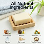 Beef Tallow Soap Manufacturer - OEM All Natural Grass Fed Whitening Handmade