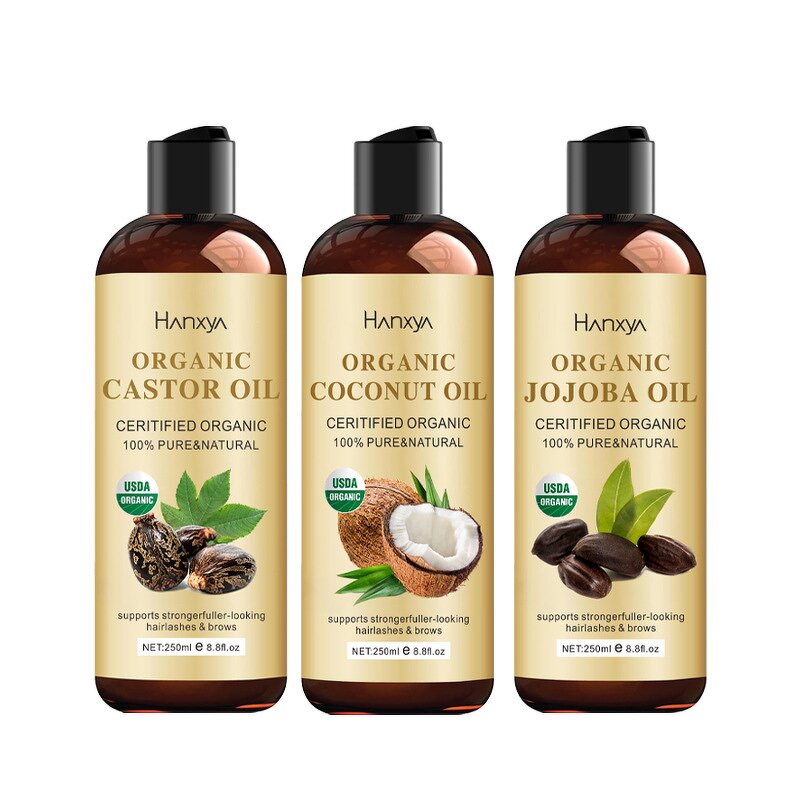 Coconut Oil Manufacturer - OEM 250ml Organic Hair Nail Growth