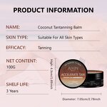 Tanning Gel Manufacturer - OEM Private Label Coconut Sunbed Outdoor