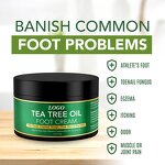 Foot Cream Manufacturer - OEM Tea Tree Oil Anti Fungal Moisturizing