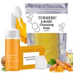 Skin Care Set Manufacturer - OEM Turmeric Whitening Soap Mousse Cleanser