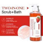 Shower Gel Manufacturer - OEM Strawberry Scrub Exfoliating Removing Impurities