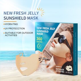 Sunshield Mask Manufacturer - OEM Jelly Vitamin C Hyaluronic Acid Nose