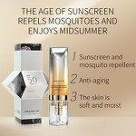 Sunscreen Cream Manufacturer - OEM SPF50 PA+++ Mosquito Repellent Lock Moist