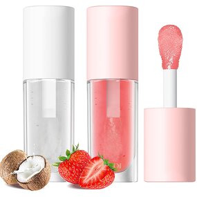 Lip Oil Manufacturer - OEM Vegan Strawberry Coconut Waterproof Moisturizing